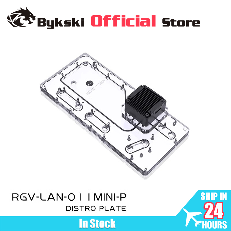 Distro Plate Ddc Pump Combo - BYKSKI RGV-LAN-O11MINI-P CPU/GPU 블록 콤보 DDC