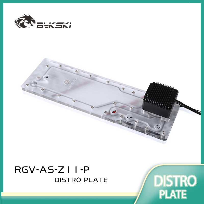 Distro Plate Ddc Pump Combo - BYKSKI RGV-AS-Z11-P 아크릴 탱크는 ASUS ROG