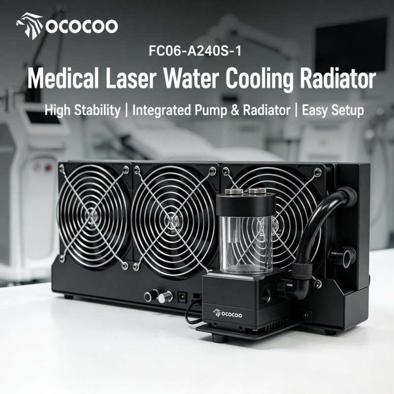 External Radiator Water Cooling Kit - OCOCOO 360mm 외부 라디에이터 수냉식 키트