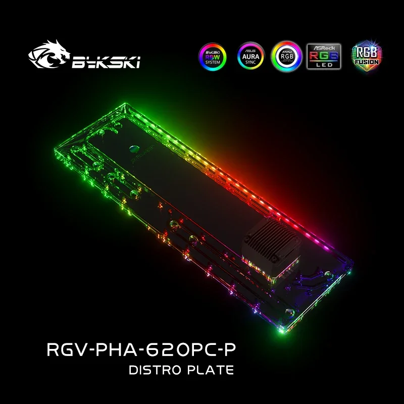 Distro Plate Ddc Pump Combo - PHANKTEKS 620PC 케이스/워터 쿨러 시스템/콤보 DDC