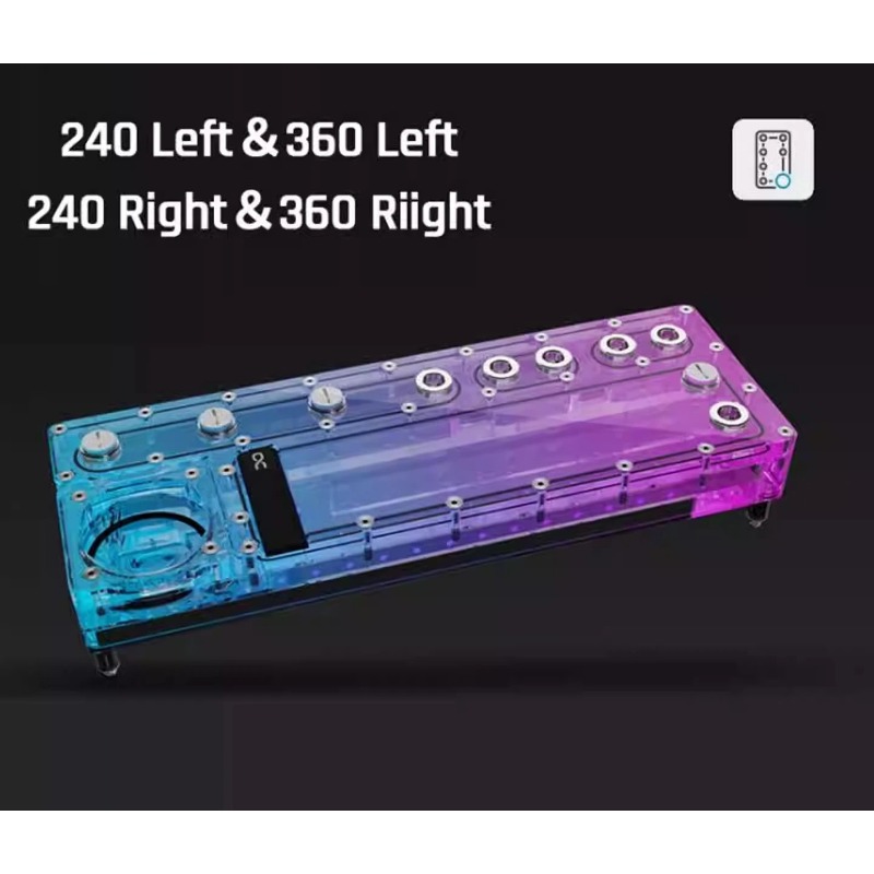 알파쿨 코어 디스트로 플레이트 240/360 좌/우 V - Integrated Pump Reservoir Distro Plate 리뷰 및 가격