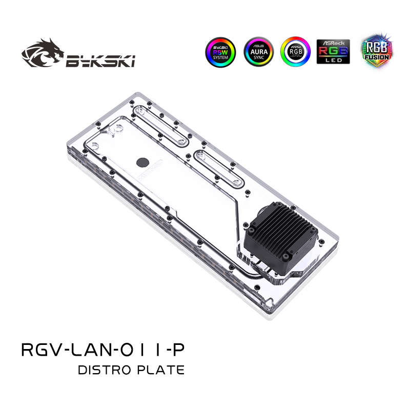 BYKSKI 아크릴 보드 워터 디스트로 플레이트 LIA - Distro Plate Ddc Pump Combo 리뷰 및 가격