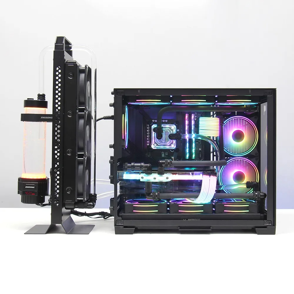 듀얼 라디에이터 외부 수냉식 조합, ENERMAX 펌프 - External Radiator Water Cooling Kit 리뷰 및 가격