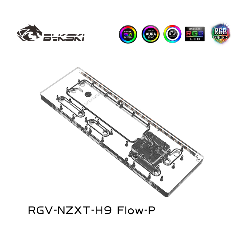Bykski RGV-NZXT-H9 FIow-P 아크릴  - Distro Plate Ddc Pump Combo 리뷰 및 가격