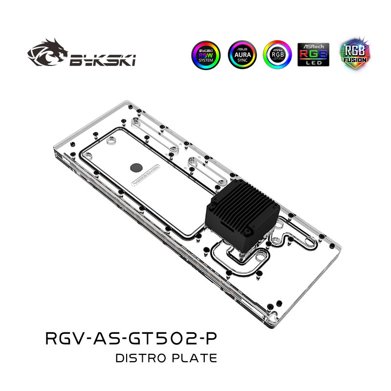 Bykski-GT502 컴퓨터 케이스 및 수냉 시스템, - Distro Plate Ddc Pump Combo 리뷰 및 가격