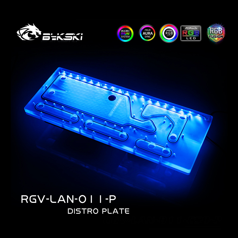 BYKSKI RGV-LAN-O11-P 아크릴 보드 수냉 - Distro Plate Ddc Pump Combo 리뷰 및 가격