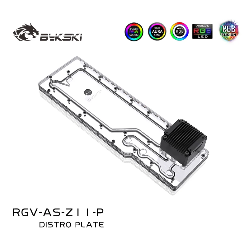 BYKSKI RGV-AS-Z11-P 아크릴 탱크는 AS - Distro Plate Ddc Pump Combo 리뷰 및 가격