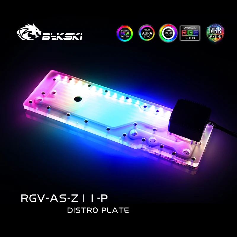 BYKSKI RGV-AS-Z11-P 아크릴 탱크는 AS - Distro Plate Ddc Pump Combo 리뷰 및 가격