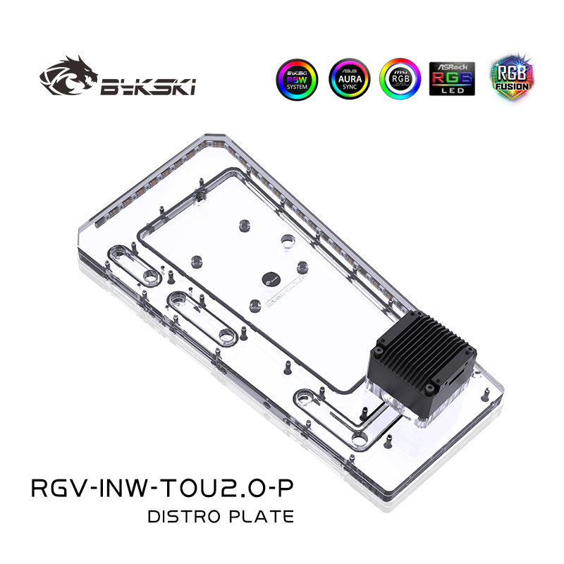 BYKSKI RGV-INW-TOU2.0-P 아크릴 보드 - Distro Plate Ddc Pump Combo 리뷰 및 가격