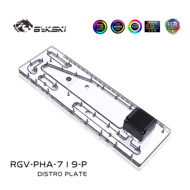 BYKSKI RGV-PHA-719-P 아크릴 탱크는 P - Distro Plate Ddc Pump Combo 리뷰 및 가격