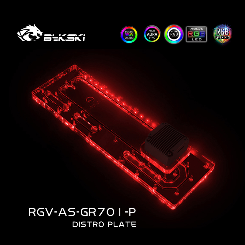BYKSKI 디스트로 플레이트 아크릴 리저버 ASUS  - Distro Plate Ddc Pump Combo 리뷰 및 가격