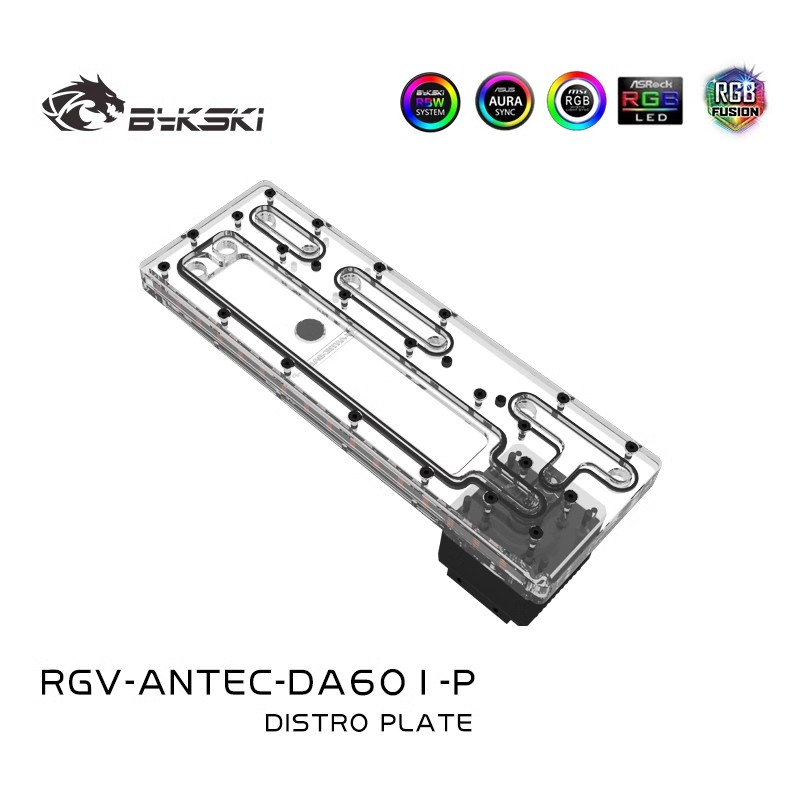 BYKSKI 아크릴 수로 보드 맞는 Antec DA60 - Distro Plate Ddc Pump Combo 리뷰 및 가격