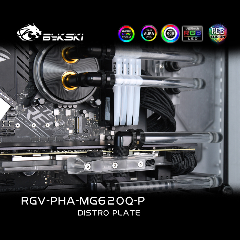 BYKSKI 아크릴 탱크 PHANTEKS MG620Q  - Distro Plate Ddc Pump Combo 리뷰 및 가격