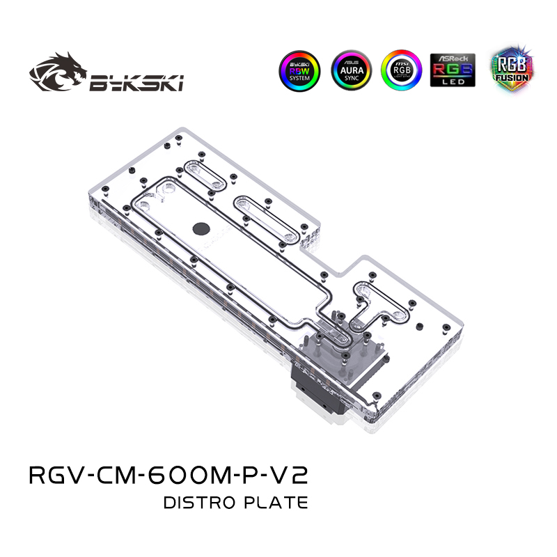 Bykski 아크릴 디스트로 플레이트 / 보드 레저버  - Distro Plate Ddc Pump Combo 리뷰 및 가격